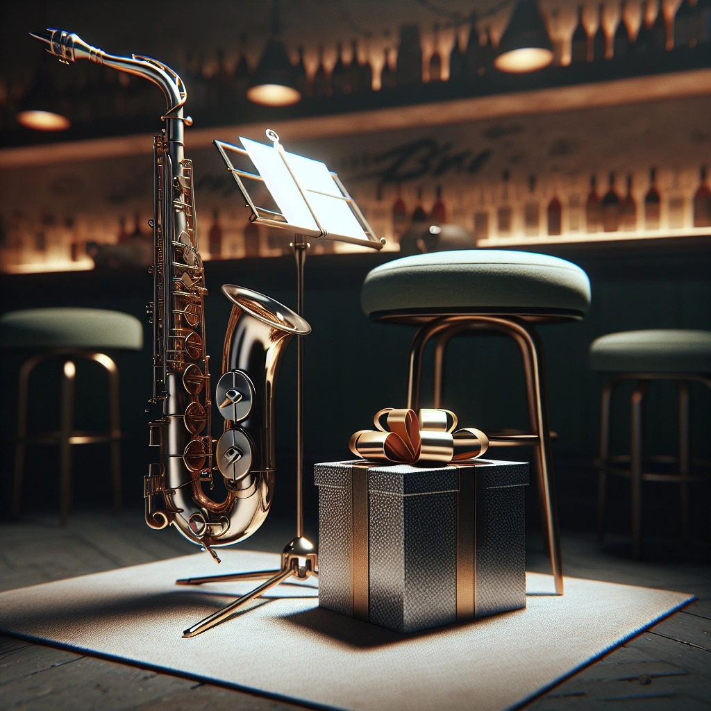 Bar-Geschenk für Sopran-Saxophon in Eb Berlin - Beispiel für ein einzigartiges Bar-Geschenk für Sopran-Saxophon in Eb Berlin - Bar-Geschenk für Sopran-Saxophon in Eb Berlin