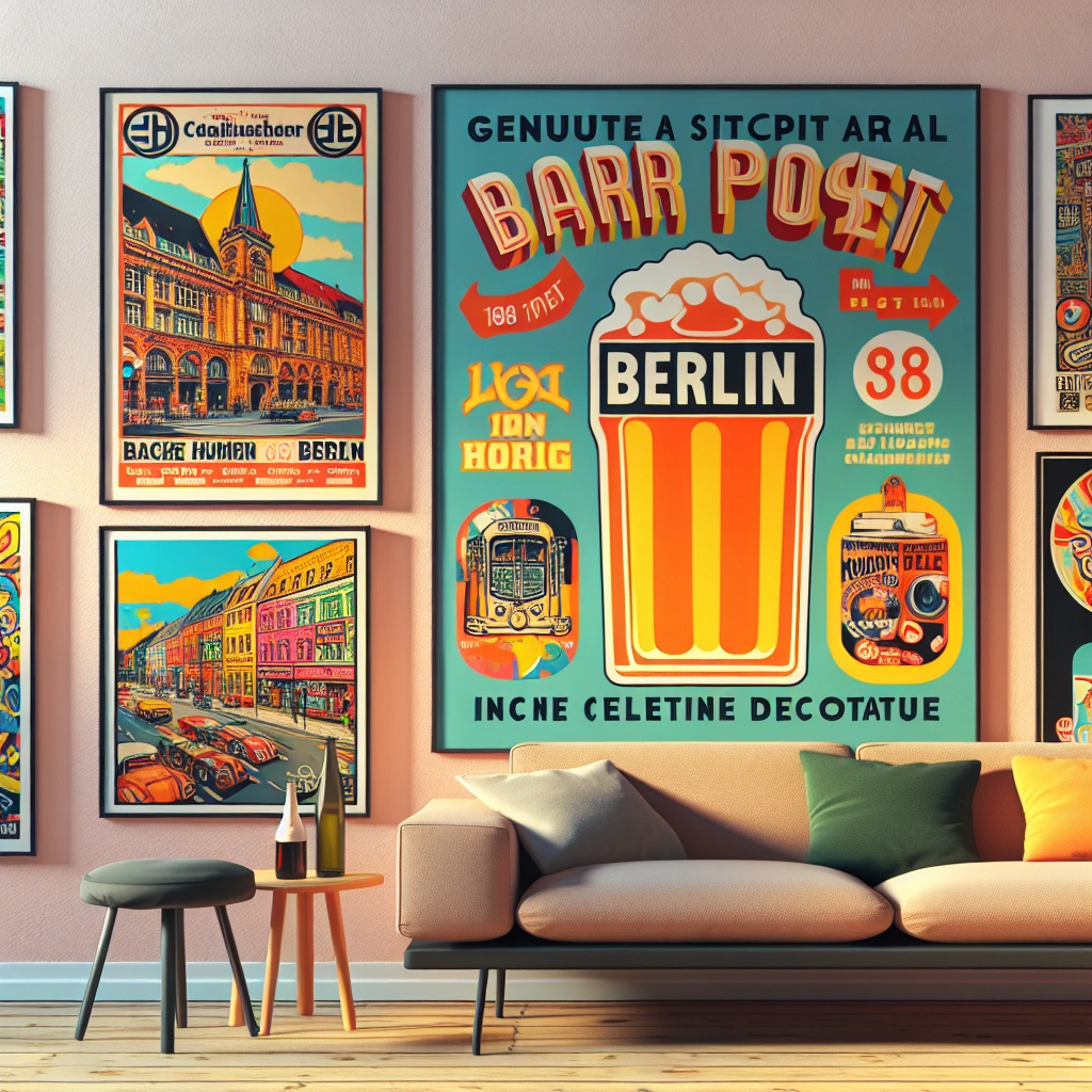 Bar-Poster Berlin - Bilderwand-Inspiration - Bar-Poster Berlin