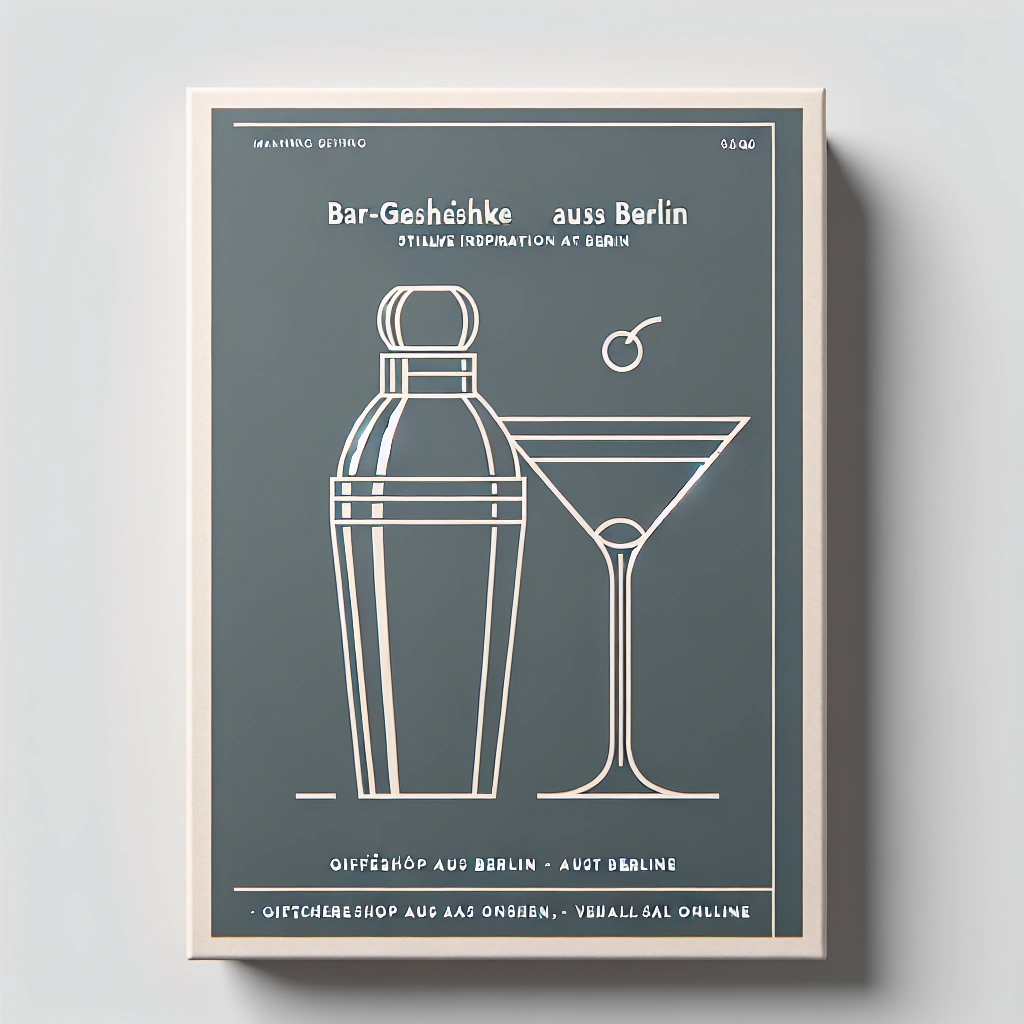 Bar-Geschenk für Style Berlin - Geschenkeshop aus Berlin jetzt auch online - Bar-Geschenk für Style Berlin