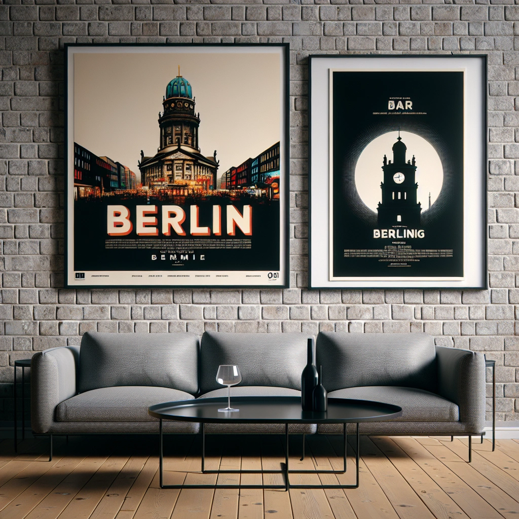 Bar-Poster Berlin - Auch erhältlich auf - Bar-Poster Berlin