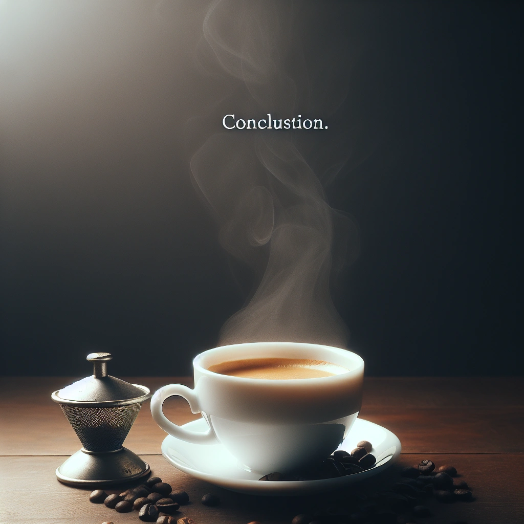 Filterkaffee - Conclusion - Filterkaffee