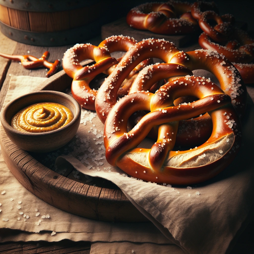 Salzbrezeln - Salzbrezeln als Party-Snack - Salzbrezeln