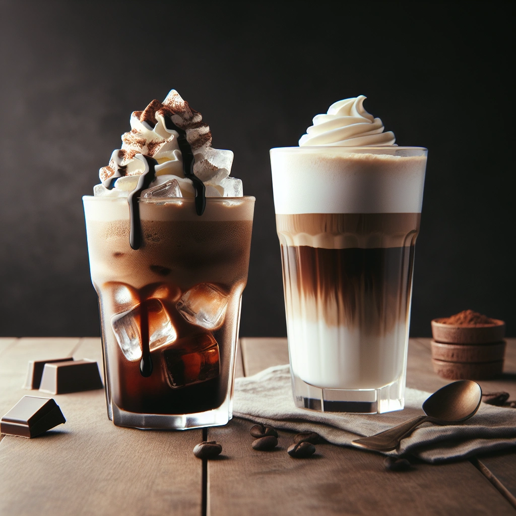Eiskaffee - Der Unterschied zwischen Frappé und Eiskaffee - Eiskaffee